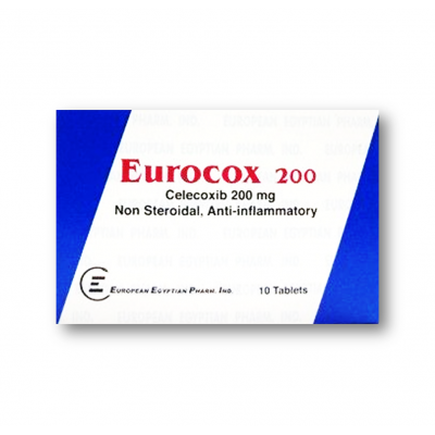 EUROCOX 200 MG ( CELECOXIB ) 10 TABLETS